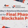 The Relational Blockchain Nebula Selected for Final Phase of EU Blockchain PCP