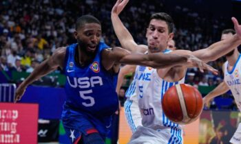 Cooperative exertion helps US men’s ball voyage past Greece, into World Cup second round