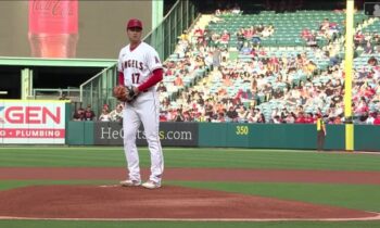 Ohtani hits 41st HR regardless of arm weakness pushing back start