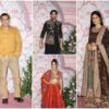 Katrina Kaif looks charming in brown lehenga, Salman Khan turns up in pants at Ramesh Taurani’s Diwali party