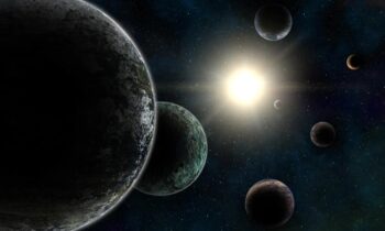 A unique star system with six planets in a geometric configuration is discovered by astronomers