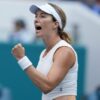 USA’s Danielle Collins Wins the Miami Open in An Unexpected Manner During Her Heartfelt Farewell Season