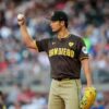 Yu Darvish of the Padres Reaches 25 Scoreless Innings and Wins his 200th Game