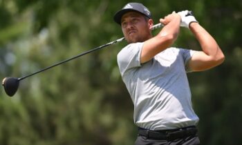 For the Second Time, Xander Schauffele Ties the Major Record with a 62-Yard Shot
