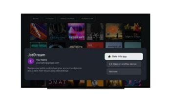 Google TV Apps Will Start Showing Pop-Ups Asking for Ratings